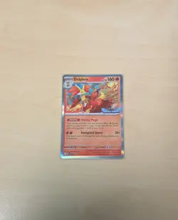 Delphox MEP 074 - Prerelease Stamped Promo - Pokemon TCG: Chaos Rising - NM - Image 1