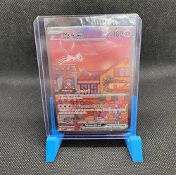 SEALED Pokemon Mew ex Full Art Holo SV Scarlet & Violet Promo 053 English 180 HP - Image 1