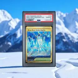 Pokemon Stellar Crown Area Zero Underdepths #174 Hyper Rare PSA 10 Graded Card - Image 1