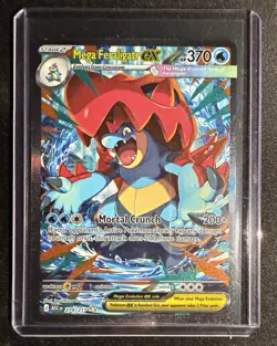 Mega Feraligatr ex 274/217 Pokemon Card Ascended Heroes SIR Pack Fresh - Image 1