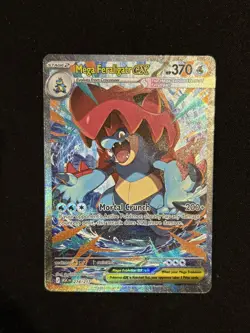 Mega Feraligatr ex 274/217 Pokemon Card Ascended Heroes SIR Pack Fresh - Image 1