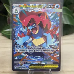Mega Feraligatr ex 274/217 SIR Ascended Heroes Pack Fresh Pokemon Card - Image 1