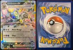 Umbreon ex 060/131 Holo Double Rare Prismatic Evolutions Pokemon Near Mint - Image 1