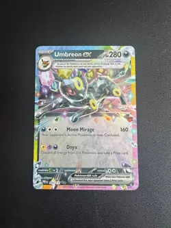 Umbreon ex 060/131 Holo Double Rare Prismatic Evolutions Pokemon Holo Near Mint - Image 1