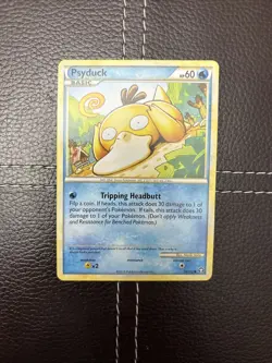 Pokemon TCG - Psyduck - 74/102 - HGSS Triumphant - NM Common (2010) - Image 1