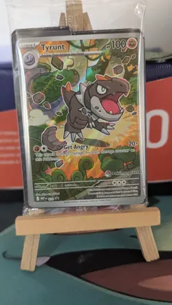 Pokemon TCG Tyrunt 070 Perfect Order Pokemon Center Stamped Black Star Promo NM - Image 1