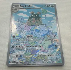 The Pokemon Company Pokemon TCG Garbodor 204/182 SV04 Paradox Rift IR FA Holo - Image 2