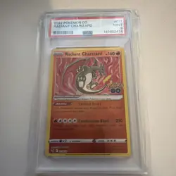 2022 Pokemon Go Radiant Charizard #011 PSA 9 - Image 1