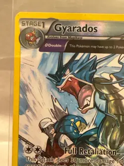 COSMOS Holo Gyarados 21/98 XY Ancient Origins Promo Nintendo Pokemon Card - Image 2