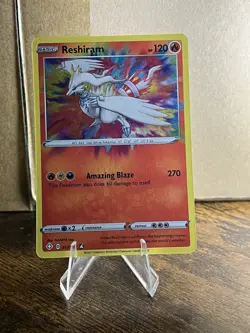 Reshiram 017/072 Amazing Rare Shining Fates Pokemon Card 🌈✨ - Image 1