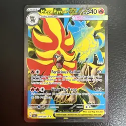 Mega Pyroar ex 099/086 Pokemon TCG: Chaos Rising Near Mint (NM) Full Art - Image 1
