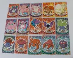 Pokemon TOPPS TV ANIMATION Series 1 BLUE LABEL 73 Card Set PIKACHU BLASTOISE - Image 5