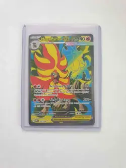 Pokemon TCG Mega Pyroar EX 099/086 Full Art Chaos Rising (NM) - Image 1