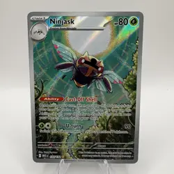 Ninjask 137/132 Mega Evolutions Full Art Illustration Rare Holo Pokemon TCG Card - Image 1