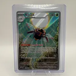 Ninjask 137/132 Mega Evolutions Full Art Illustration Rare Holo Pokemon TCG Card - Image 3