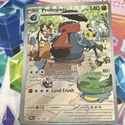 Pokemon TCG Probopass 182/167 SV06 Twilight Masquerade IR Holo - Image 1