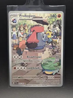Pokemon TCG Probopass Illustration Rare Card 182/167 S&V Twilight Masquerade NM - Image 1