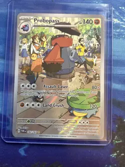 Pokemon TCG Probopass 182/167 Twilight Masquerade Illustration Rare NM - Image 1