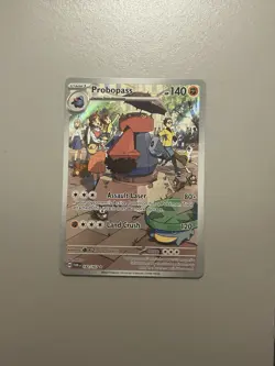 Pokemon TCG Probopass 182/167 Illustration Rare Twilight Masquerade NM/M - Image 1