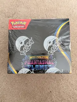 Pokemon TCG Mega Evolution Phantasmal Flames Booster Box 36 Packs New & Sealed - Image 1