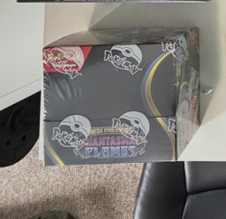 Pokemon TCG Mega Evolution Phantasmal Flames Booster Box 36 Packs Factory Sealed - Image 1