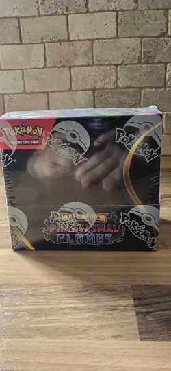 Pokemon TCG Mega Evolution Phantasmal Flames Booster Box 36 Packs Factory Sealed - Image 1