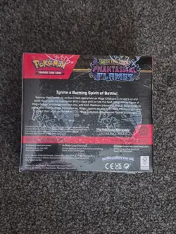Pokemon TCG Mega Evolution Phantasmal Flames Booster Box (36 Packs) - Sealed - Image 2