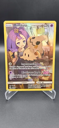 Mimikyu 245/236 Secret Rare Cosmic Eclipse Pokemon NM - Image 1