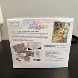 Pokemon TCG Scarlet & Violet Prismatic Evolutions Elite Trainer Box ETB Sealed - Image 4
