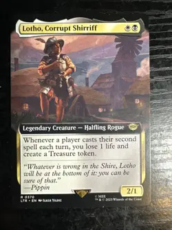 Lotho, Corrupt Shirriff (Extended Art) LTR Regular - Image 1
