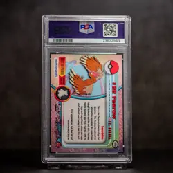 2000 TOPPS CHROME POKEMON T.V. FEAROW #22 MINT PSA 9 - Image 3