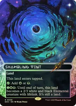 MTG - Shambling Vent - Edge Of Eternities Bonus Sheet - NM Rare Foil Lan - #0038 - Image 1