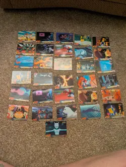 Topps Trading Cards Mewtwo Strikes Back Bundle Pokemon Cards Vintage - Image 1