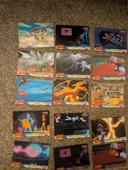 Topps Trading Cards Mewtwo Strikes Back Bundle Pokemon Cards Vintage - Image 2