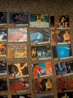 Topps Trading Cards Mewtwo Strikes Back Bundle Pokemon Cards Vintage - Image 3