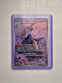 Pokemon TCG Samurott Illustration Rare Card 107/086 White Flare Near Mint - Image 1
