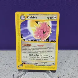 Pokemon TCG Cards Clefable 41/165 Expedition Rare NM - Image 1