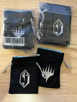 Bag MTG Final Fantasy Velvet Pouch Promo Dice Bag New - Image 1