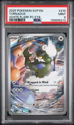 PSA 9 Tornadus Pokemon Center ETB Promo - Pokemon Scarlet Violet Promos - SVP210 - Image 1