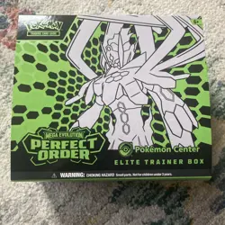 Pokemon TCG Perfect Order Pokemon Centre ETB - packs and promos removed - Image 1