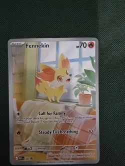 Pokemon TCG Fennekin 080 Promo ME Promos IR Chaos Rising ETB Exclusive - Image 2