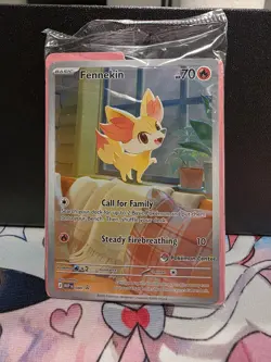 Pokemon Center Chaos Rising Sealed ETB Promos Fennekin 80 - Image 1