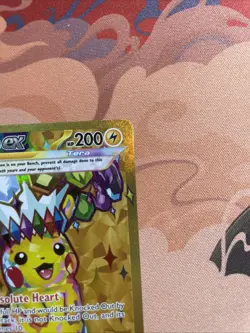 Pokemon Pikachu TCG Surging Sparks EX Gold Hyper Rare Card 247/191 MC - Image 3