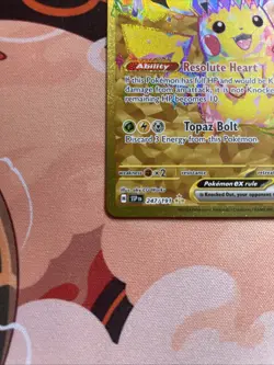 Pokemon Pikachu TCG Surging Sparks EX Gold Hyper Rare Card 247/191 MC - Image 4
