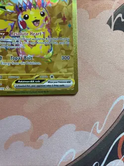 Pokemon Pikachu TCG Surging Sparks EX Gold Hyper Rare Card 247/191 MC - Image 5