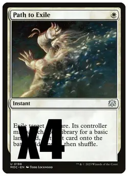 MTG | Path to Exile (x4 Playset) | (NM) Commander: March of the Machine - Image 1