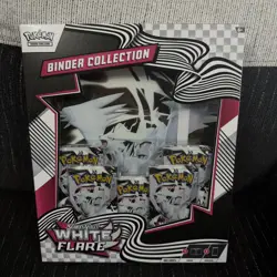 White Flare Binder Collection - Pokemon TCG - New & Sealed - Image 1
