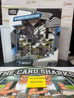 Pokemon TCG Scarlet & Violet - White Flare & Black Bolt Binder Collection SEALED - Image 1