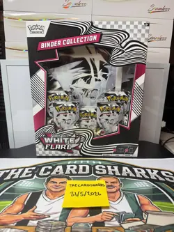 Pokemon TCG Scarlet & Violet - White Flare & Black Bolt Binder Collection SEALED - Image 2