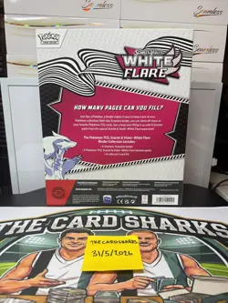 Pokemon TCG Scarlet & Violet - White Flare & Black Bolt Binder Collection SEALED - Image 4